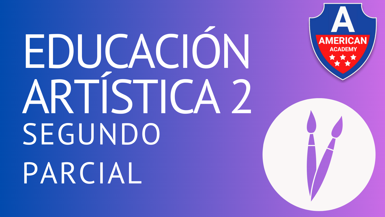 EDUCACION ARTISTICA 2R