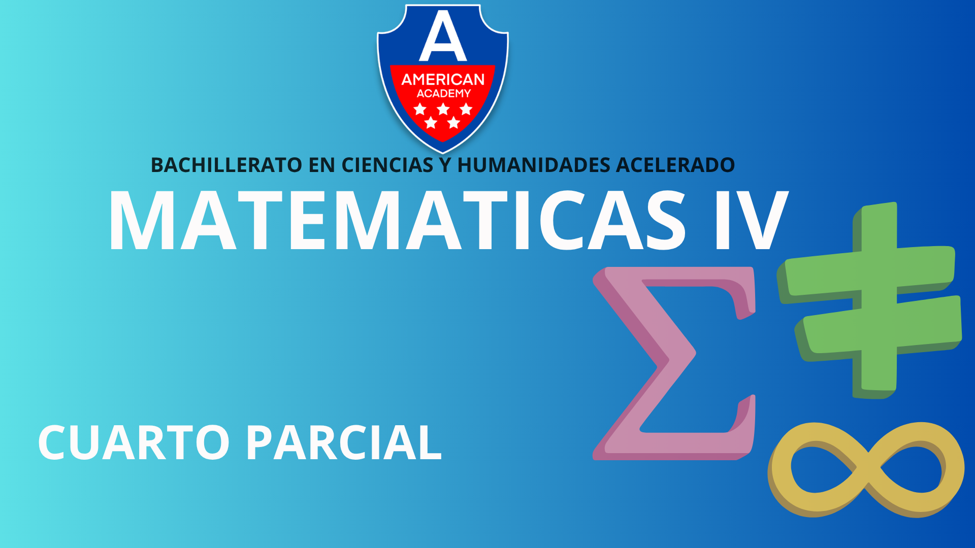 MATEMATICAS IV