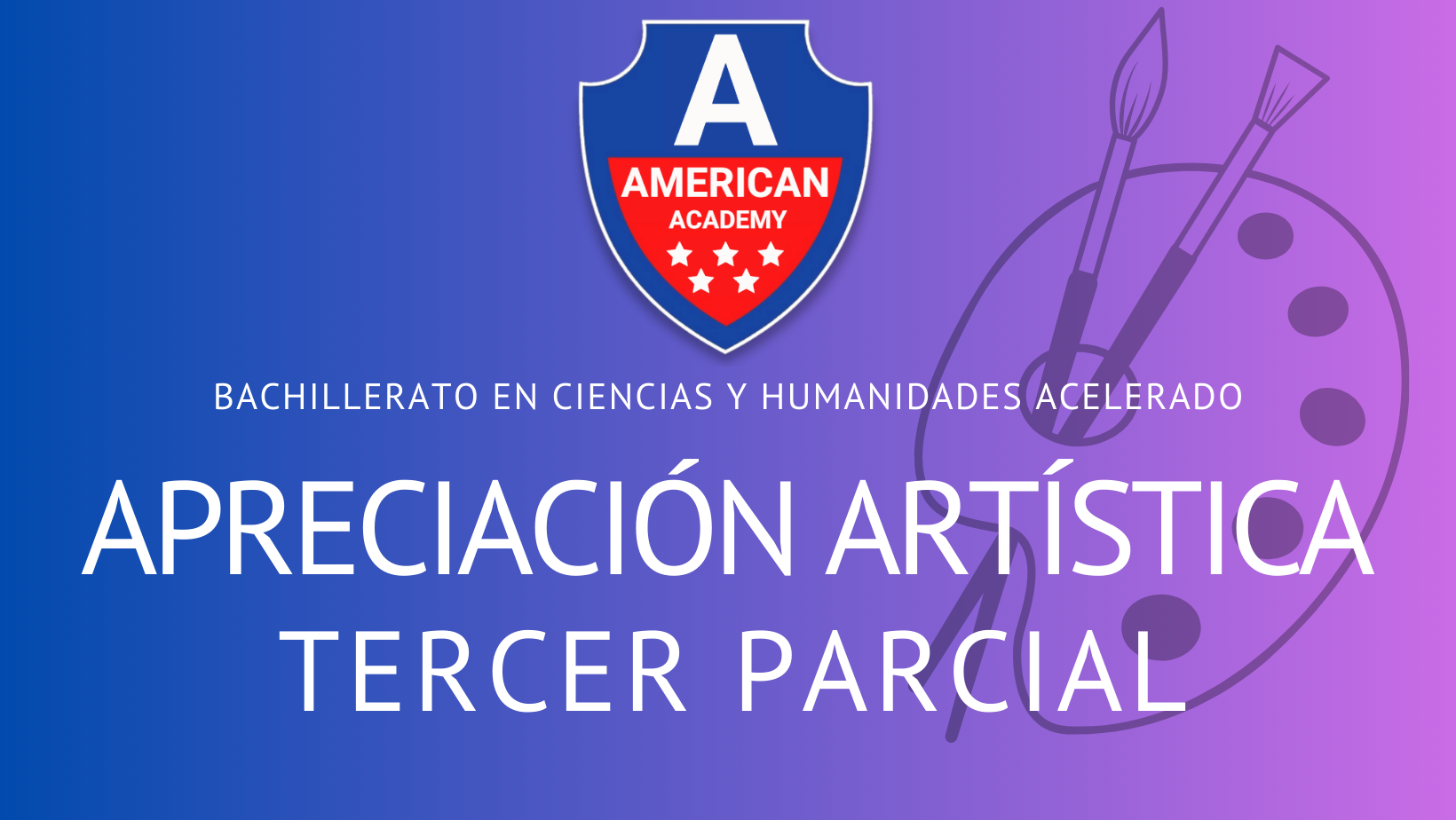 APRECIACION ARTISTICA I A